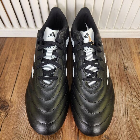 Adidas Goletto VIII FG Mens Sz 8 Black White Athletic Soccer Cleats Boots GX7793 main image 4